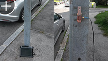 Stability Check of Lamp Poles in Vienna